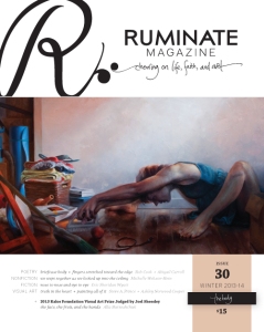 Issue 30 of Ruminate Magazine is centered around the theme of "The Body" and it features my short story, Dog Years